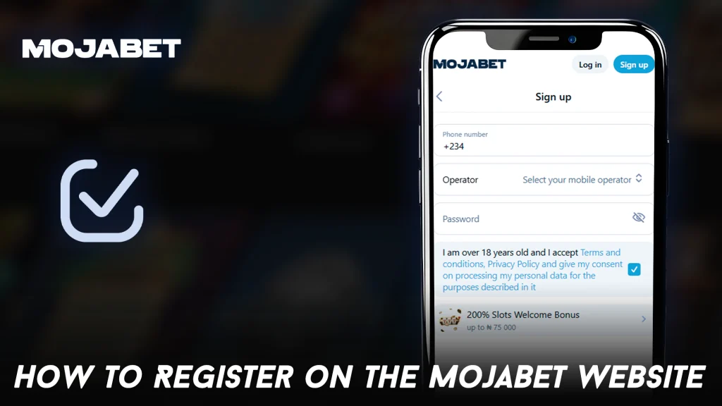 How to Register on the MojaBet Website