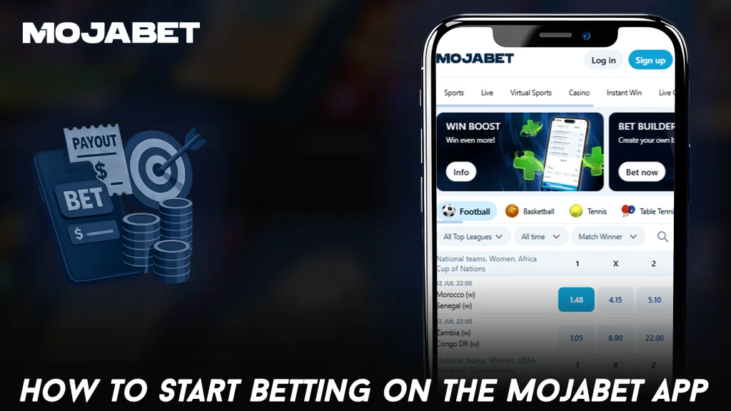 How to Start Betting on the MojaBet App