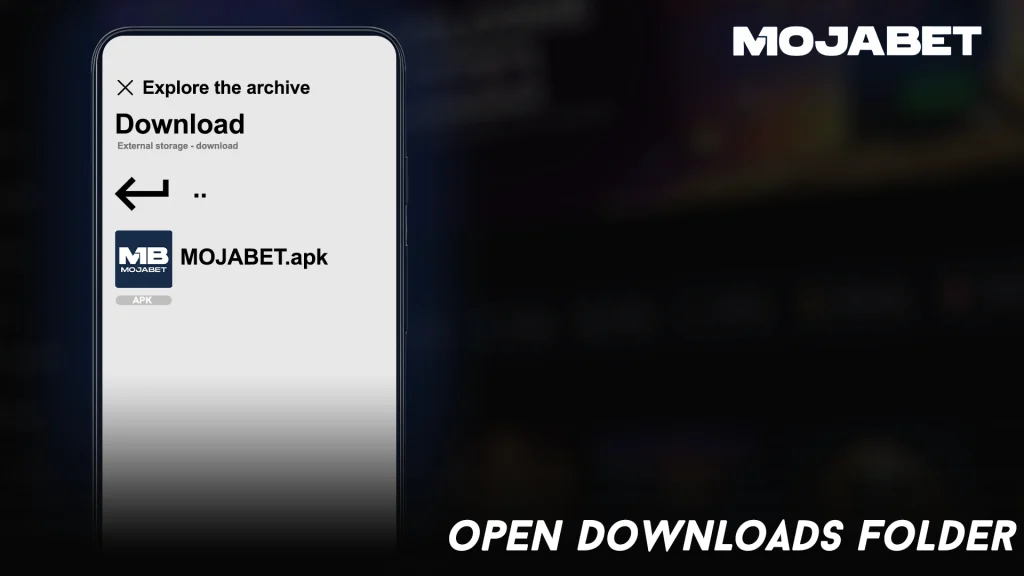 Open Downloads Folder