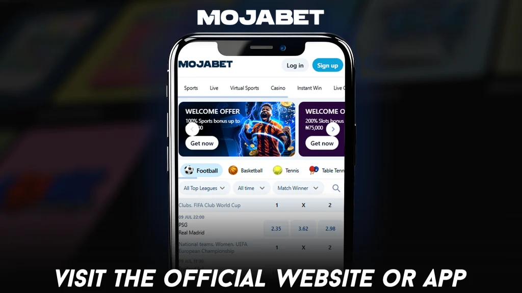 Visit the Official Website or App