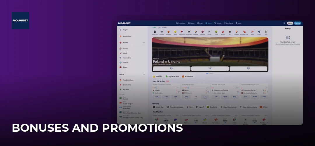Bonuses and Promotions