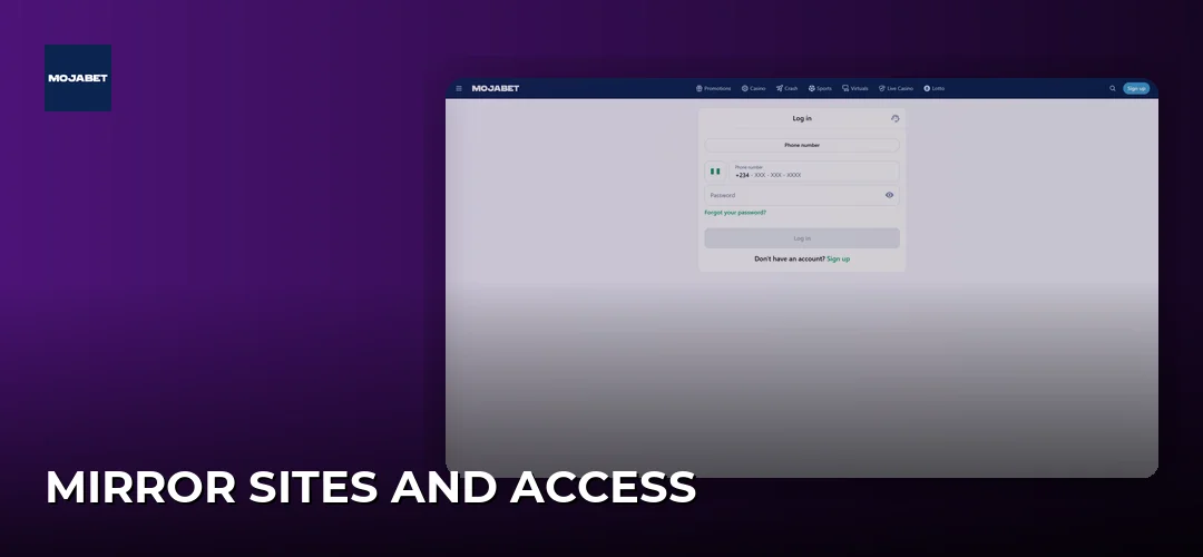 Mirror Sites and Access